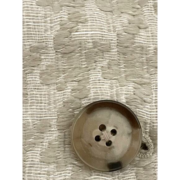 Banana Republic Vintage Cream Houndstooth Coat Size XS - Picture 8 of 9